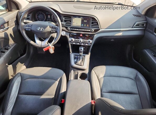 5NPD84LFXLH624249 2020 HYUNDAI ELANTRA Silver Առջևի վահանակի տեսք