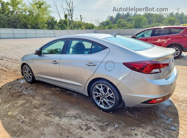 5NPD84LFXLH624249 2020 HYUNDAI ELANTRA Silver Հետևի ձախ