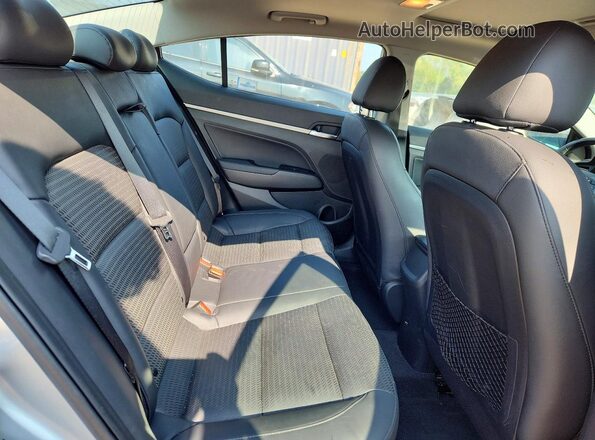 5NPD84LFXLH624249 2020 HYUNDAI ELANTRA Silver Հետևի նստատեղերի տեսք