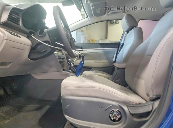5NPD84LFXLH624655 2020 HYUNDAI ELANTRA Blue Սալոնի դիմացի տեսք