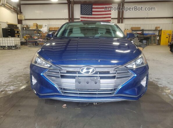 5NPD84LFXLH624655 2020 HYUNDAI ELANTRA Blue Դիմացի տեսք