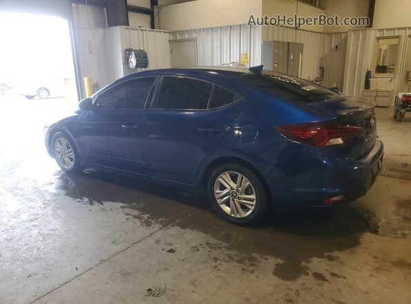 5NPD84LFXLH624655 2020 HYUNDAI ELANTRA Blue Հետևի ձախ