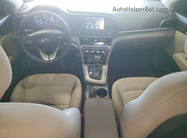 5NPD84LFXLH624655 2020 HYUNDAI ELANTRA Blue Առջևի վահանակի տեսք