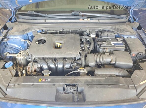5NPD84LFXLH624655 2020 HYUNDAI ELANTRA Blue Սալոնի հետևի տեսք