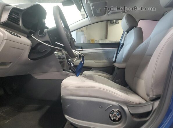 5NPD84LFXLH624655 2020 HYUNDAI ELANTRA Blue Սալոնի 360 աստիճան տեսք