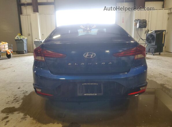 5NPD84LFXLH624655 2020 HYUNDAI ELANTRA Blue Հետևի տեսք