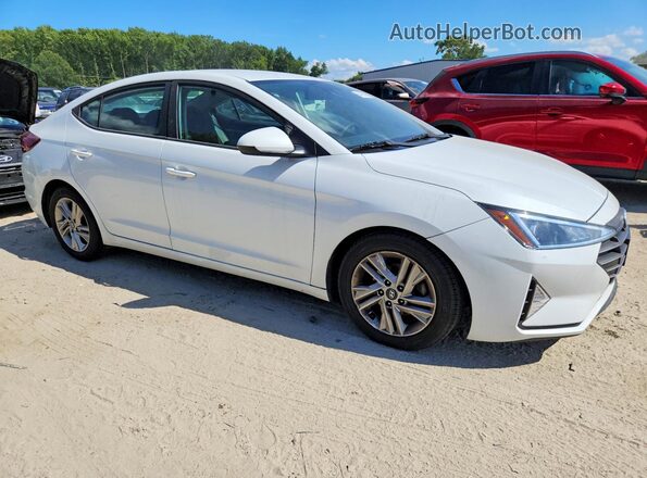 5NPD84LFXLH630407 2020 HYUNDAI ELANTRA White Delantero derecho