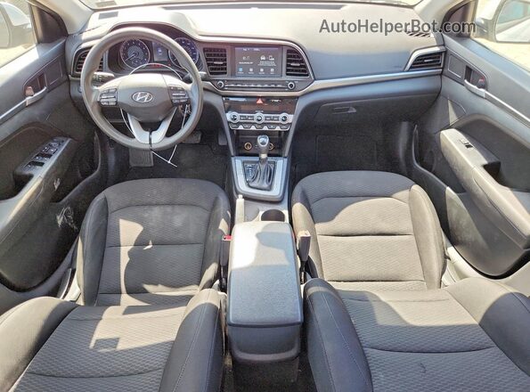 5NPD84LFXLH630407 2020 HYUNDAI ELANTRA White Vista del salpicadero