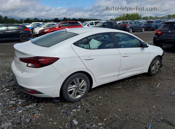 5NPD84LFXLH631301 2020 HYUNDAI ELANTRA White Trasero derecho