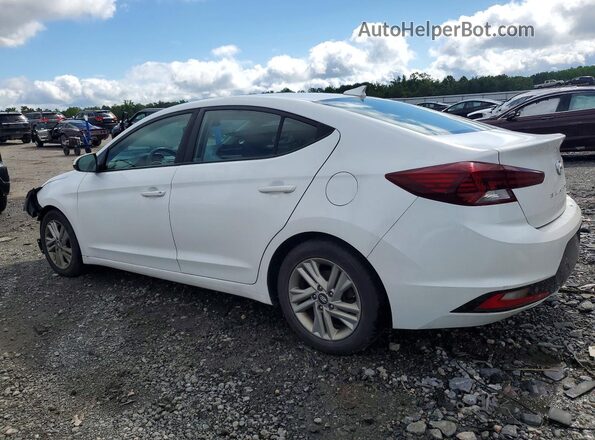 5NPD84LFXLH631301 2020 HYUNDAI ELANTRA White Trasero izquierdo
