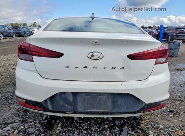 5NPD84LFXLH631301 2020 HYUNDAI ELANTRA White Vista trasera