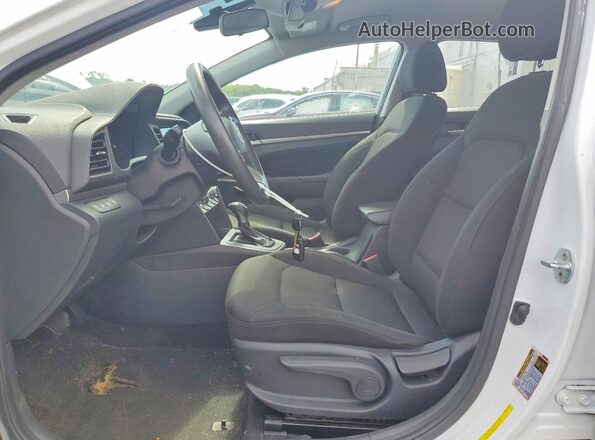 5NPD84LFXLH631301 2020 HYUNDAI ELANTRA White Vista interior delantera