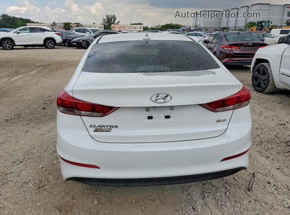 5NPD94LA0HH070650 2017 HYUNDAI ELANTRA White Vista trasera