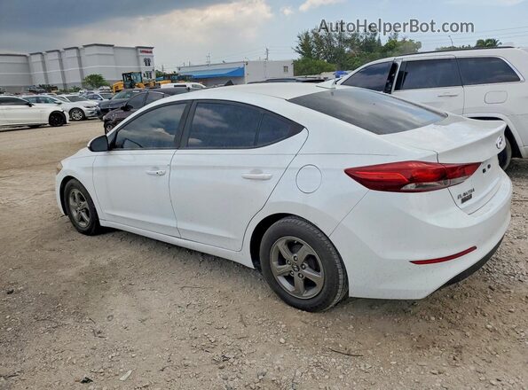 5NPD94LA0HH070650 2017 HYUNDAI ELANTRA White Trasero izquierdo