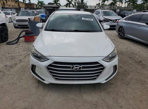 5NPD94LA0HH070650 2017 HYUNDAI ELANTRA White Vista frontal