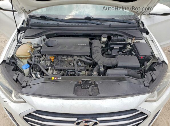 5NPD94LA0HH070650 2017 HYUNDAI ELANTRA White Vista interior trasera