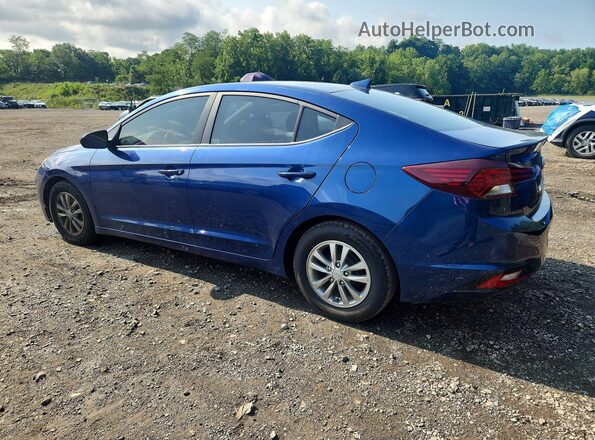 5NPD94LA2KH416849 2019 HYUNDAI ELANTRA Blue Tył lewy