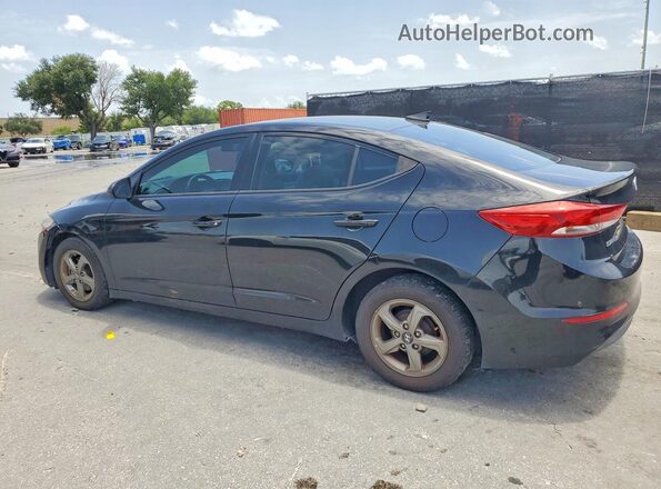 5NPD94LA6HH074931 2017 HYUNDAI ELANTRA Black Rear left