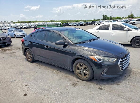 5NPD94LA6HH074931 2017 HYUNDAI ELANTRA Black Front right