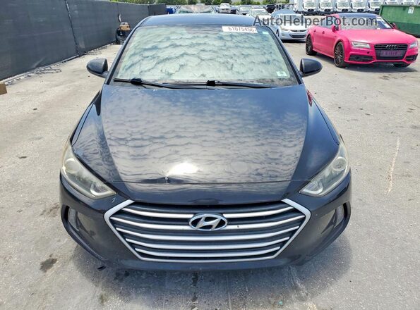 5NPD94LA6HH074931 2017 HYUNDAI ELANTRA Black Front view