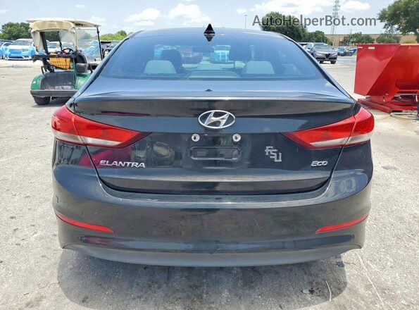 5NPD94LA6HH074931 2017 HYUNDAI ELANTRA Black Rear view