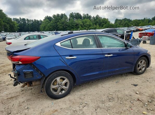 5NPD94LAXHH069487 2017 HYUNDAI ELANTRA Blue Հետևի աջ
