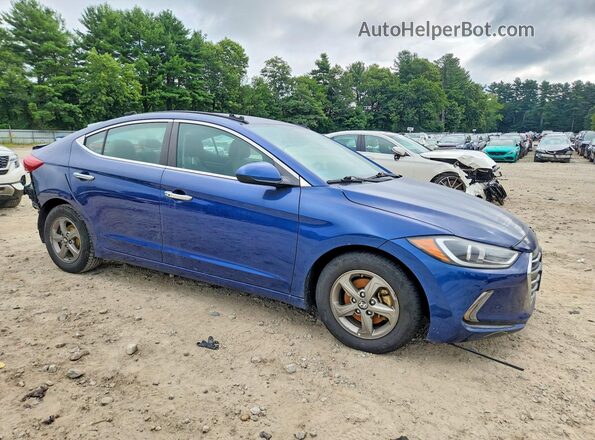 5NPD94LAXHH069487 2017 HYUNDAI ELANTRA Blue Առջևի աջ