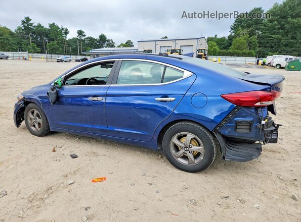 5NPD94LAXHH069487 2017 HYUNDAI ELANTRA Blue Հետևի ձախ