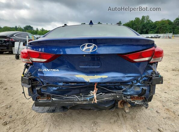 5NPD94LAXHH069487 2017 HYUNDAI ELANTRA Blue Հետևի տեսք