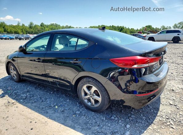 5NPD94LAXHH079372 2017 HYUNDAI ELANTRA Black Задня ліва чверть