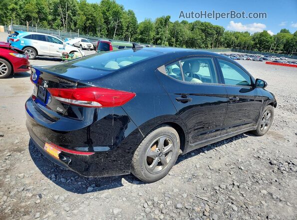 5NPD94LAXHH079372 2017 HYUNDAI ELANTRA Black Задня права чверть