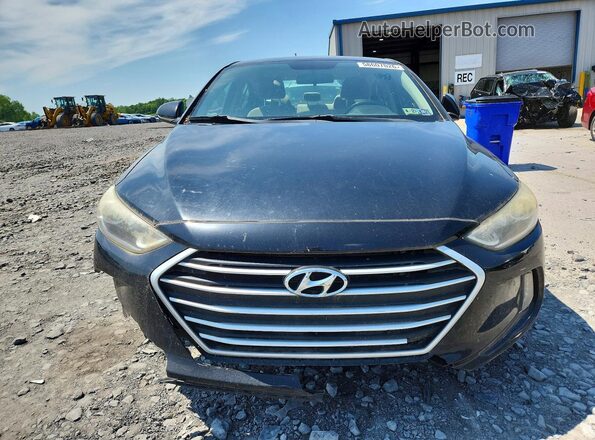 5NPD94LAXHH079372 2017 HYUNDAI ELANTRA Black Вид спереду