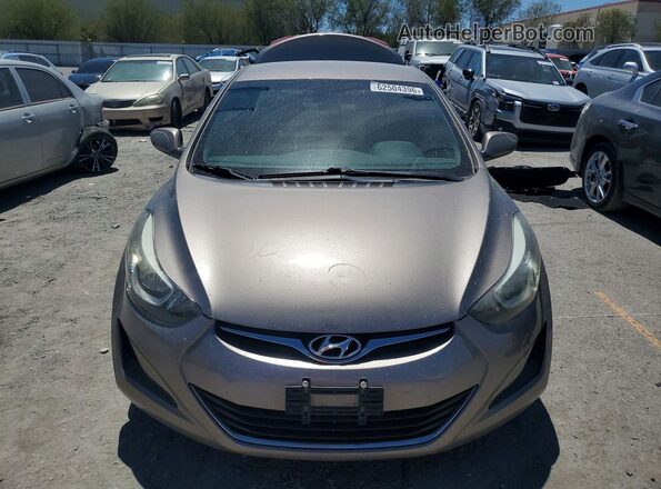 5NPDH4AE0GH694987 2016 HYUNDAI ELANTRA Tan Вид спереду