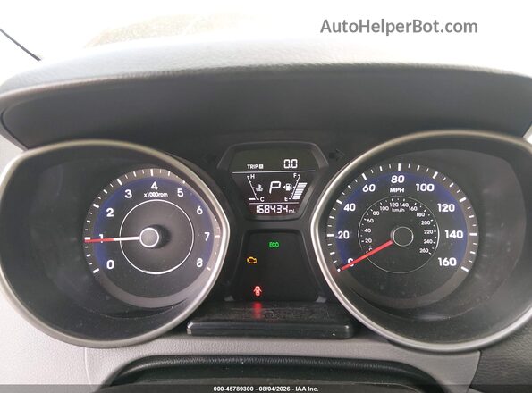 5NPDH4AE0GH716440 2016 HYUNDAI ELANTRA Red უკანა სავარძლების ხედი