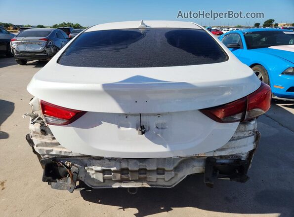 5NPDH4AE0GH719872 2016 HYUNDAI ELANTRA White Vista trasera