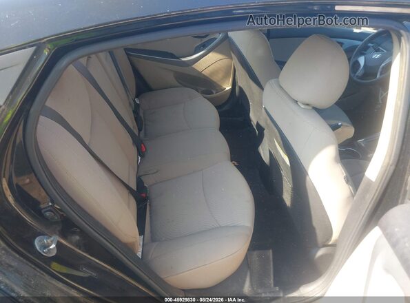 5NPDH4AE0GH728538 2016 HYUNDAI ELANTRA Black Widok naklejki z numerem VIN
