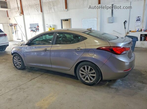 5NPDH4AE0GH749096 2016 HYUNDAI ELANTRA Tan Հետևի ձախ