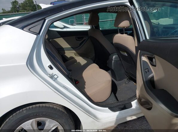 5NPDH4AE0GH763273 2016 HYUNDAI ELANTRA White VIN կոդի պիտակի տեսք