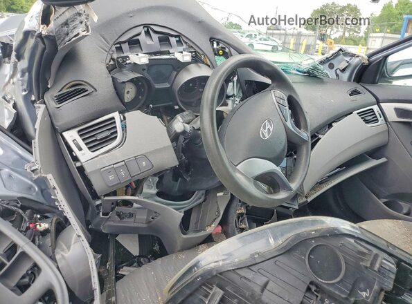 5NPDH4AE0GH763788 2016 HYUNDAI ELANTRA Silver Vista del cuadro de instrumentos