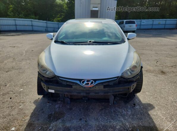 5NPDH4AE0GH787735 2016 HYUNDAI ELANTRA White Front view
