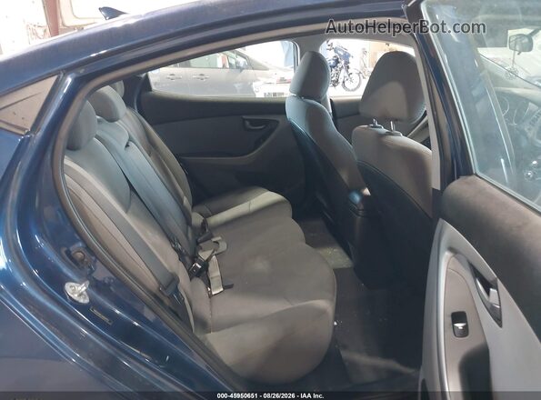 5NPDH4AE1GH654157 2016 HYUNDAI ELANTRA Blue Вид наклейки з VIN-кодом