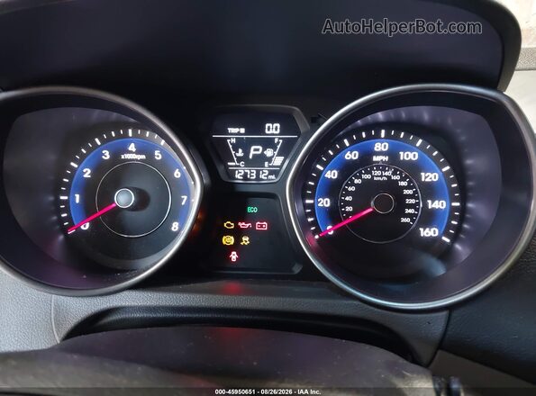 5NPDH4AE1GH654157 2016 HYUNDAI ELANTRA Blue Вид задніх сидінь
