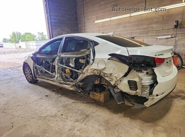 5NPDH4AE1GH659813 2016 HYUNDAI ELANTRA White Tył lewy