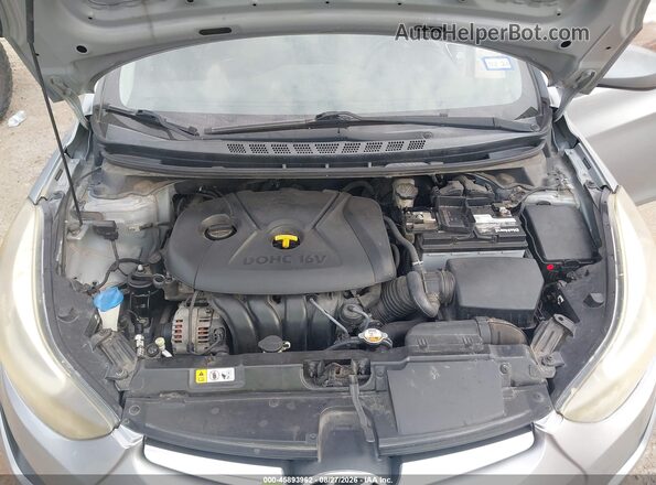 5NPDH4AE1GH710002 2016 HYUNDAI ELANTRA Silver Вид ззаду