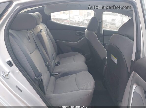 5NPDH4AE1GH718892 2016 HYUNDAI ELANTRA Silver Widok naklejki z numerem VIN