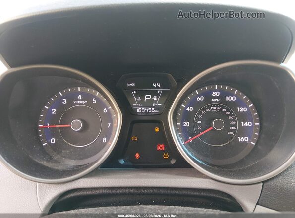 5NPDH4AE1GH752475 2016 HYUNDAI ELANTRA White უკანა სავარძლების ხედი