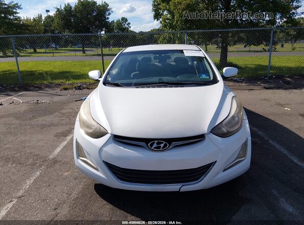 5NPDH4AE1GH752475 2016 HYUNDAI ELANTRA White სალონის 360-გრადუსიანი ხედი
