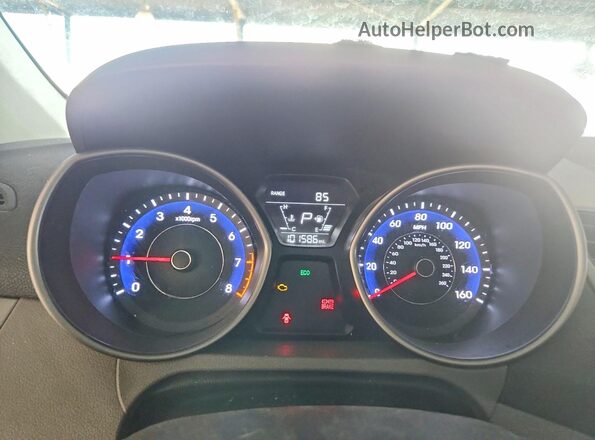 5NPDH4AE1GH757093 2016 HYUNDAI ELANTRA Белый 