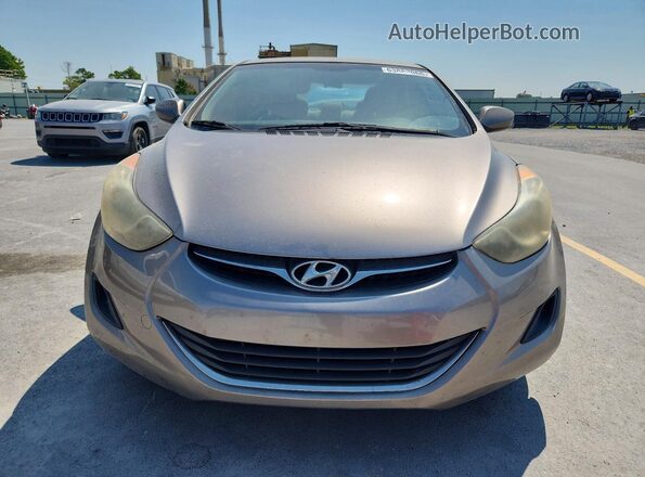 5NPDH4AE1GH768269 2016 HYUNDAI ELANTRA Tan Front view