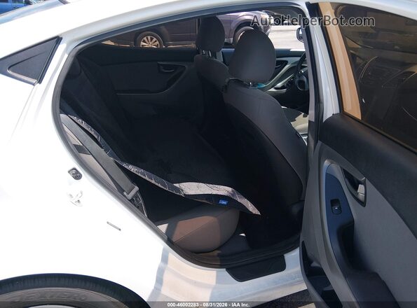 5NPDH4AE1GH792037 2016 HYUNDAI ELANTRA White VIN կոդի պիտակի տեսք